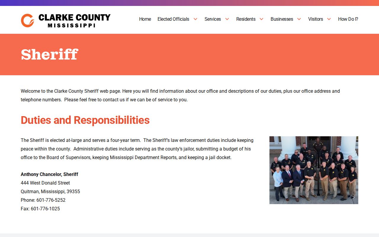 Clarke County sheriff jail docket and released inmate record contact